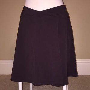 Athleta brown wrap skirt